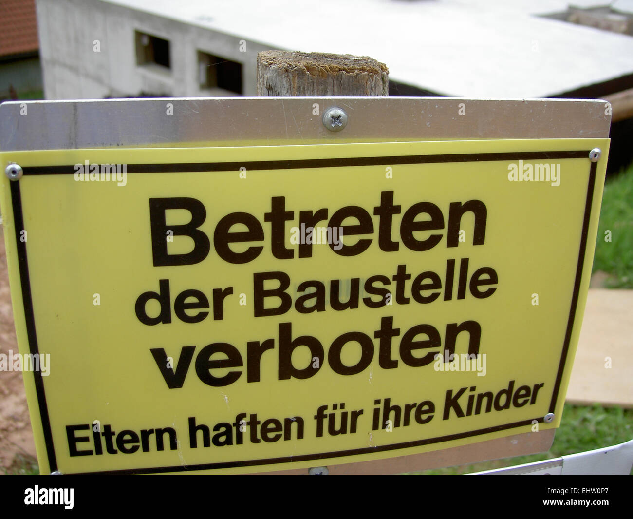 Teilerschlossen Stockfoto