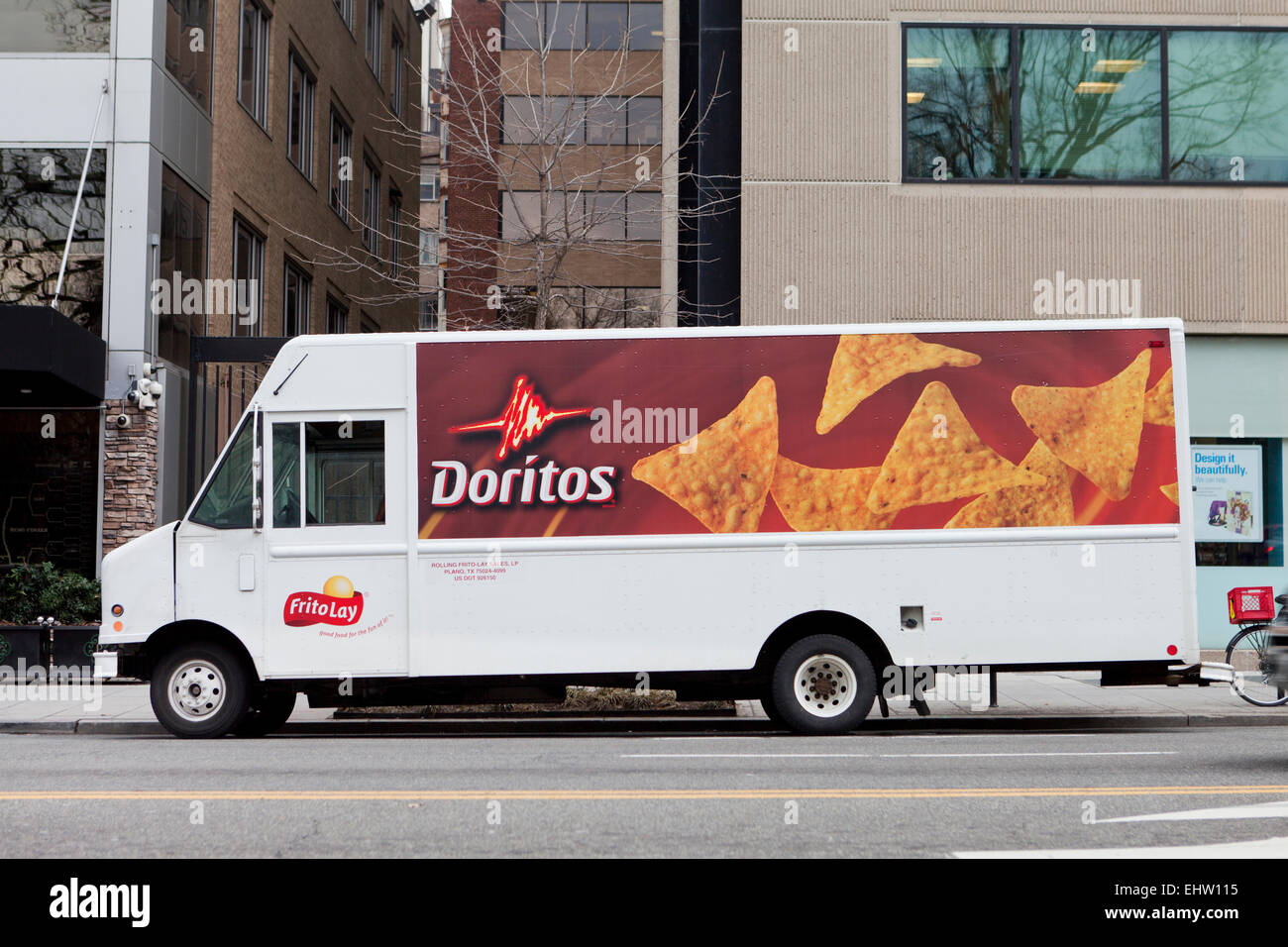 Doritos chips Lieferwagen - USA Stockfoto