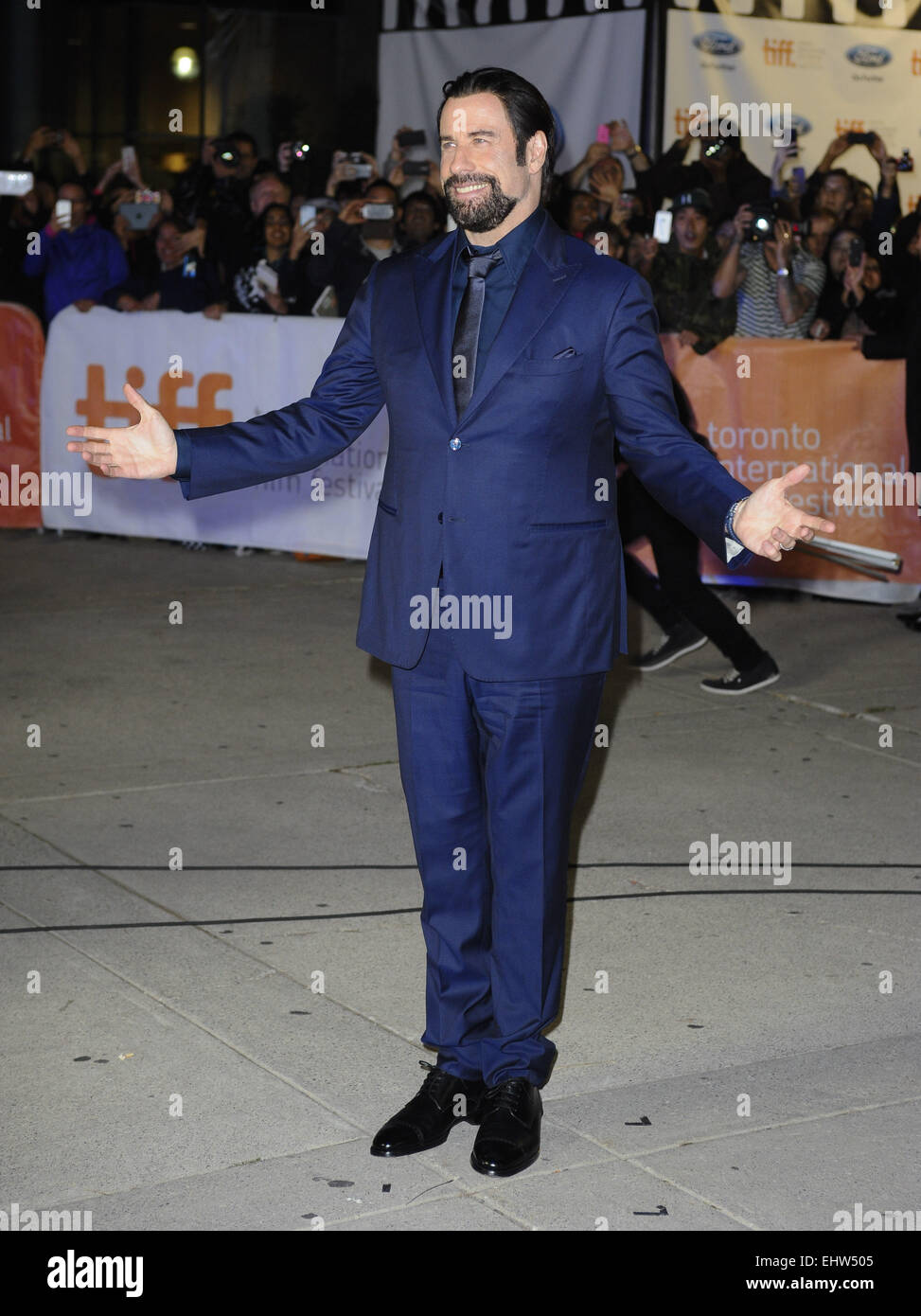 Toronto International Filmfestival (TIFF) - "die Fälscher" - Premiere mit: John Travolta wo: Toronto, Kanada wenn: 13 September 2014 Stockfoto