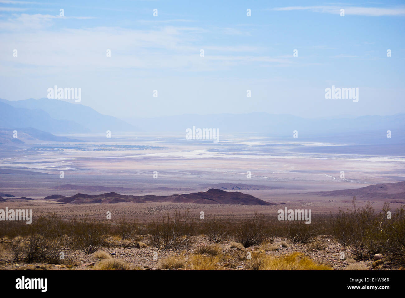 Death Valley - Ansicht Stockfoto