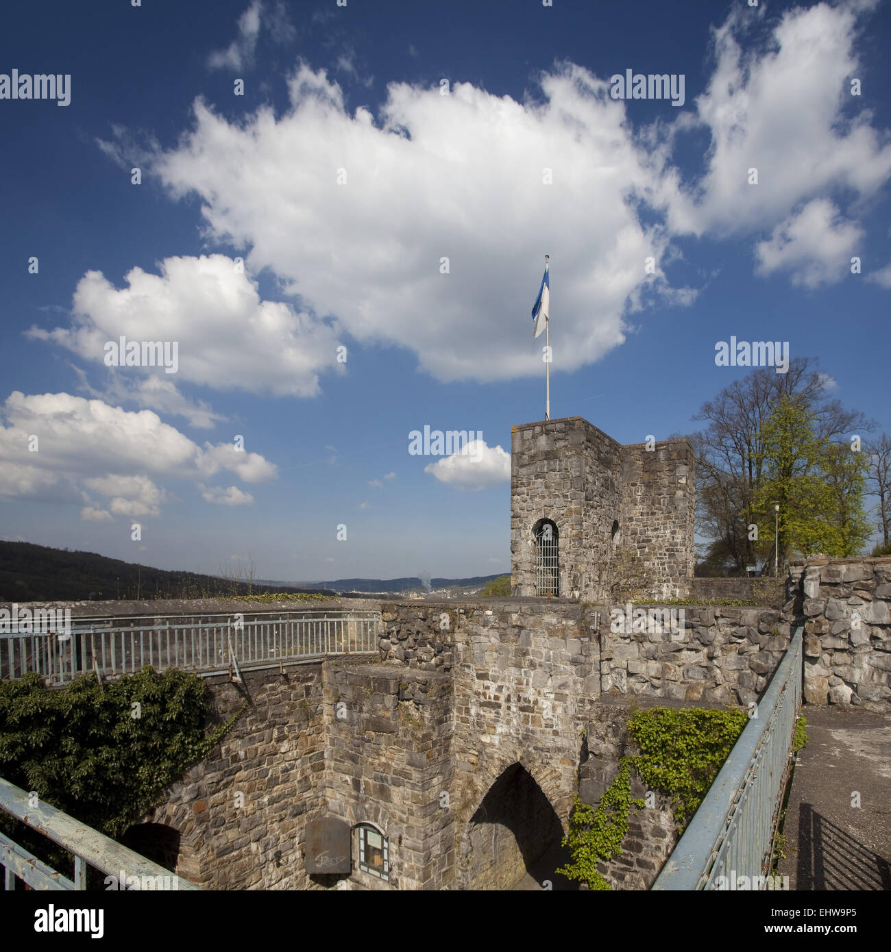 Das Schloss in Arnsberg. Stockfoto