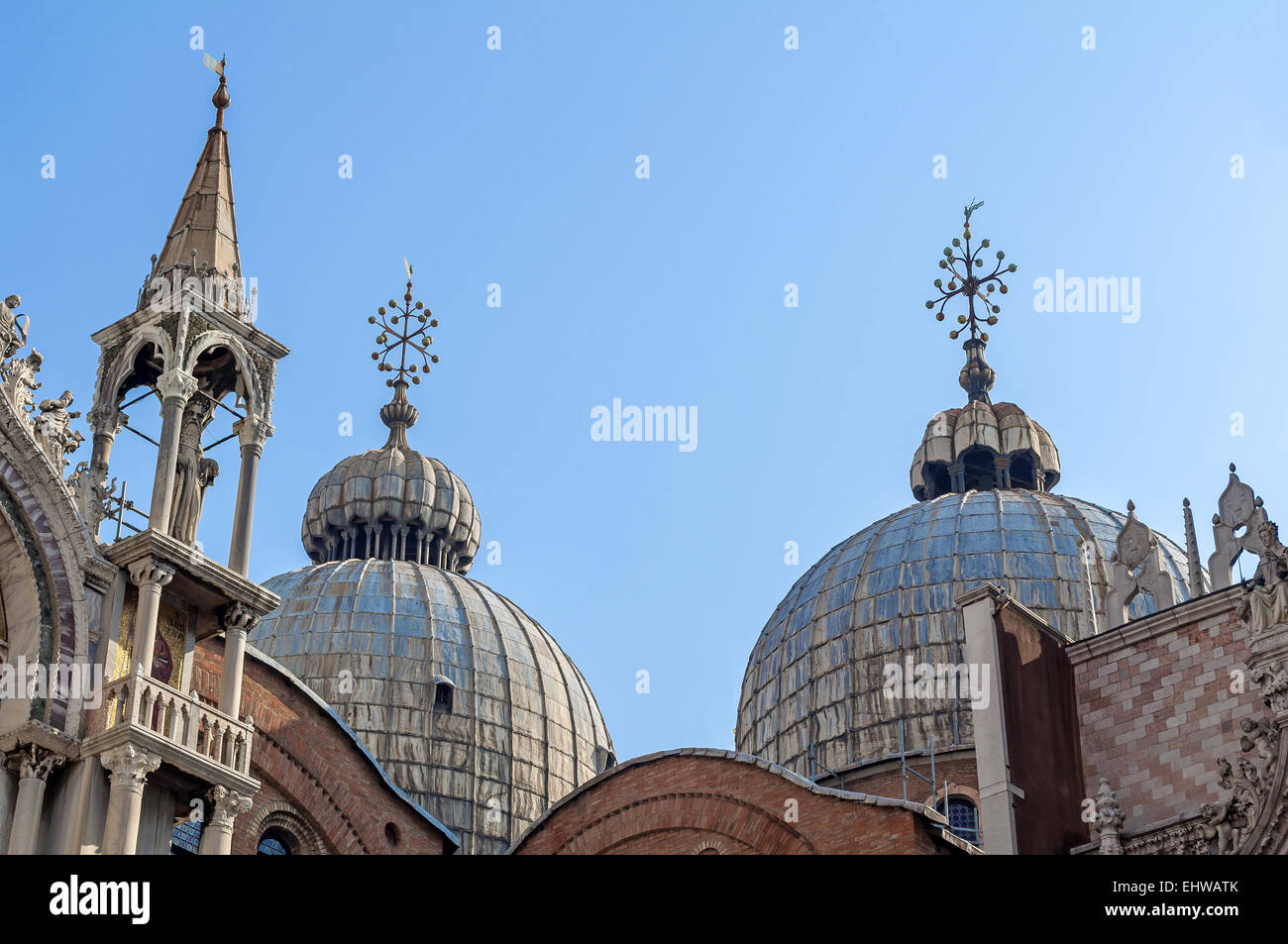 Basilika San Marco. Stockfoto