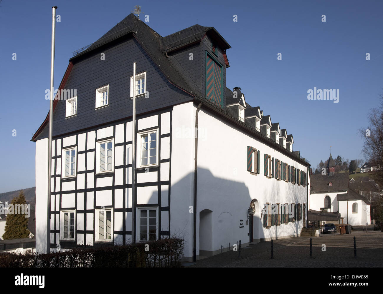 Das Kloster Drolshagen in Deutschland. Stockfoto