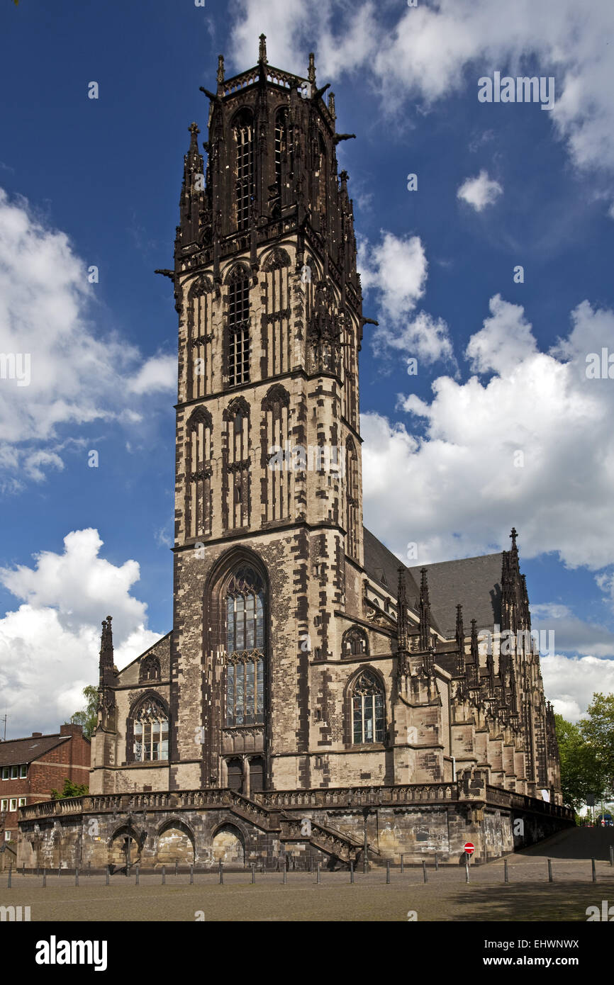 Salvator-Kirche in Duisburg, Deutschland. Stockfoto