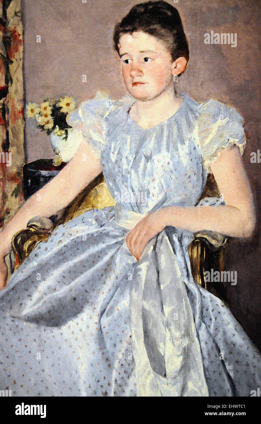 Mary Cassatt Katharine Kelso Cassatt Stockfoto