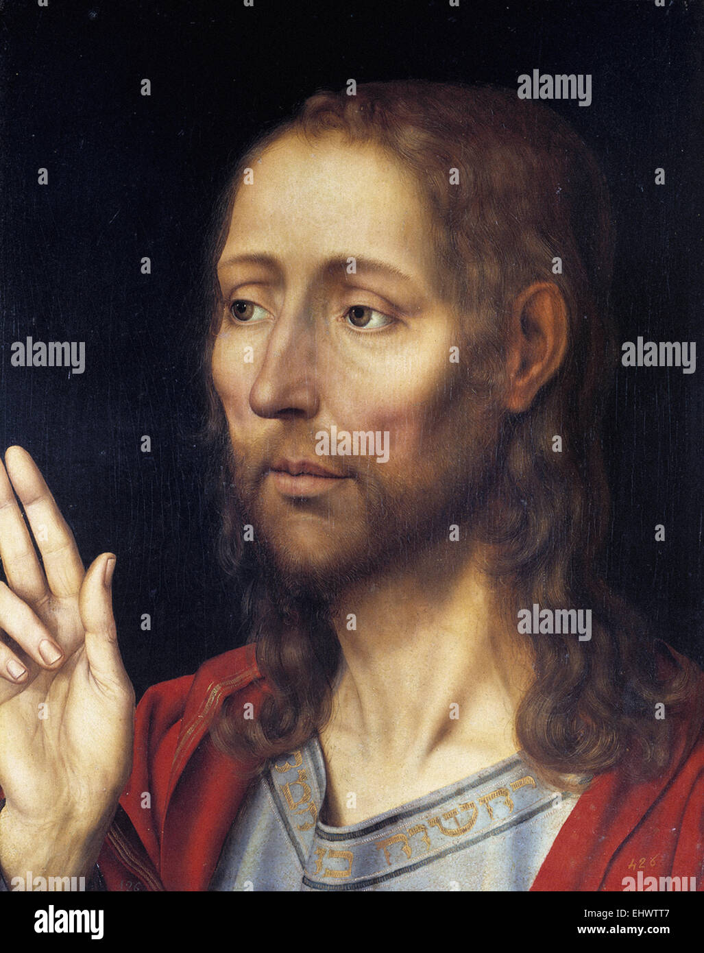 Quentin Massys der Erlöser Stockfoto