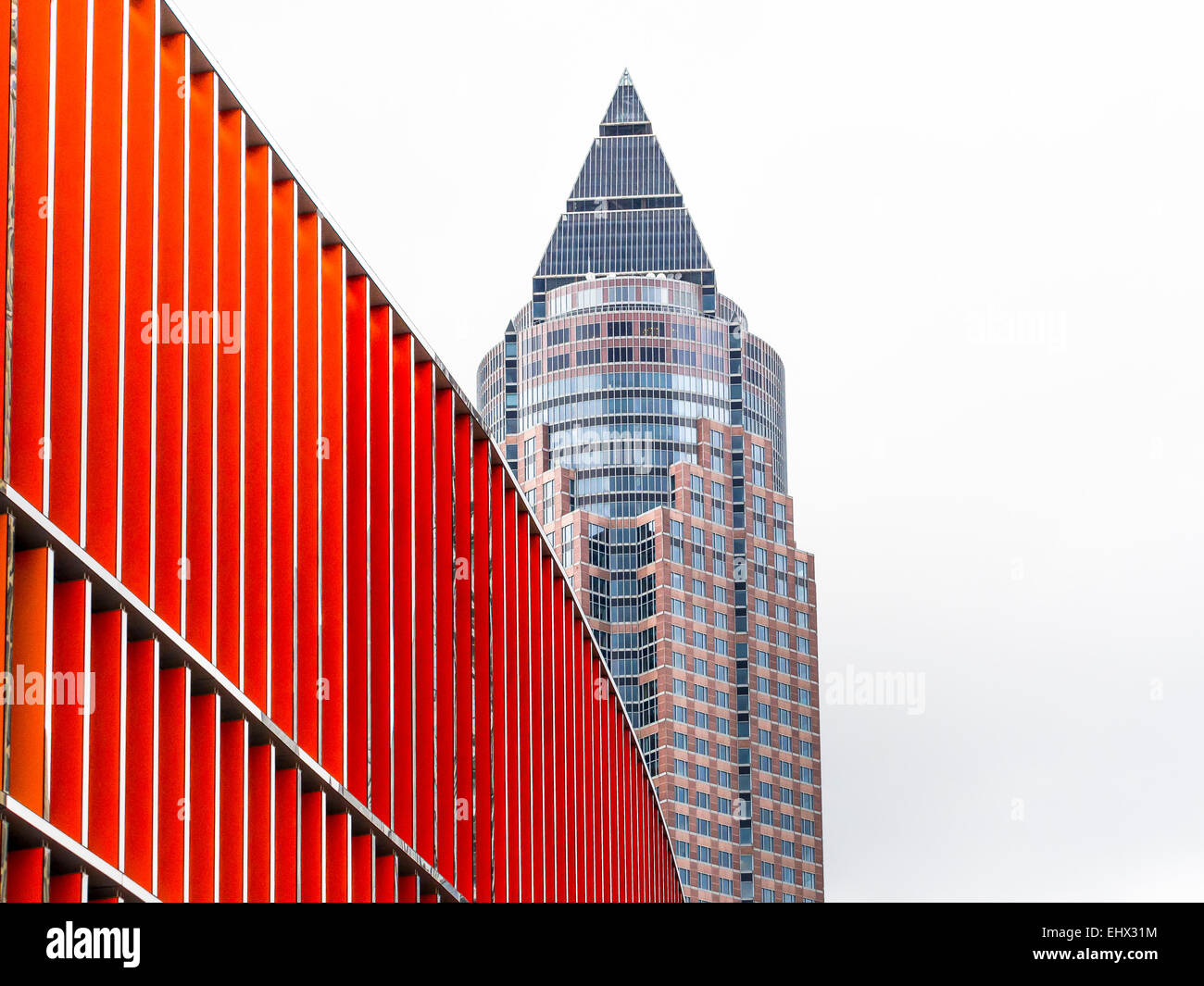 Deutschland, Frankfurt, Messe Turm Stockfoto