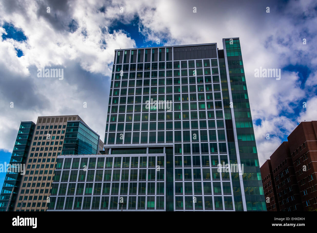 Modernes Gebäude in Boston, Massachusetts. Stockfoto