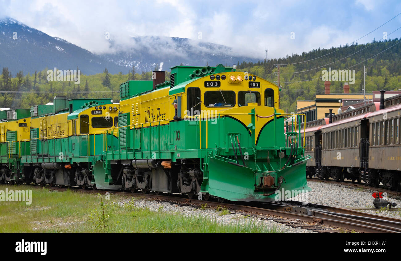 Skagway station Fotos und Bildmaterial in hoher Auflösung Alamy