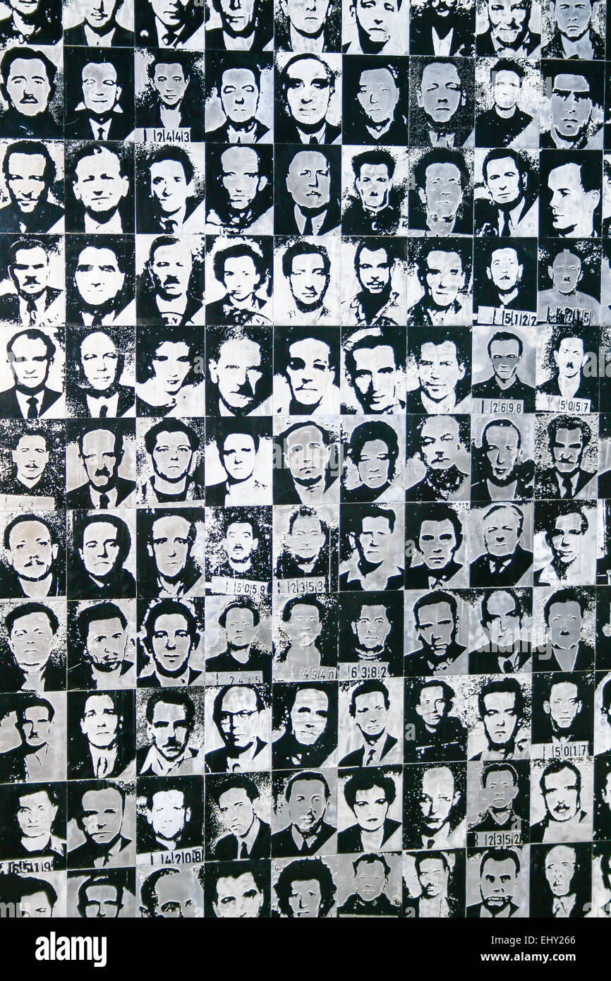 Ungarn - Budapest - Juli 2010: Museum des Terrors - Gedenken an die Opfer Nazi-faschistischen regime Stockfoto