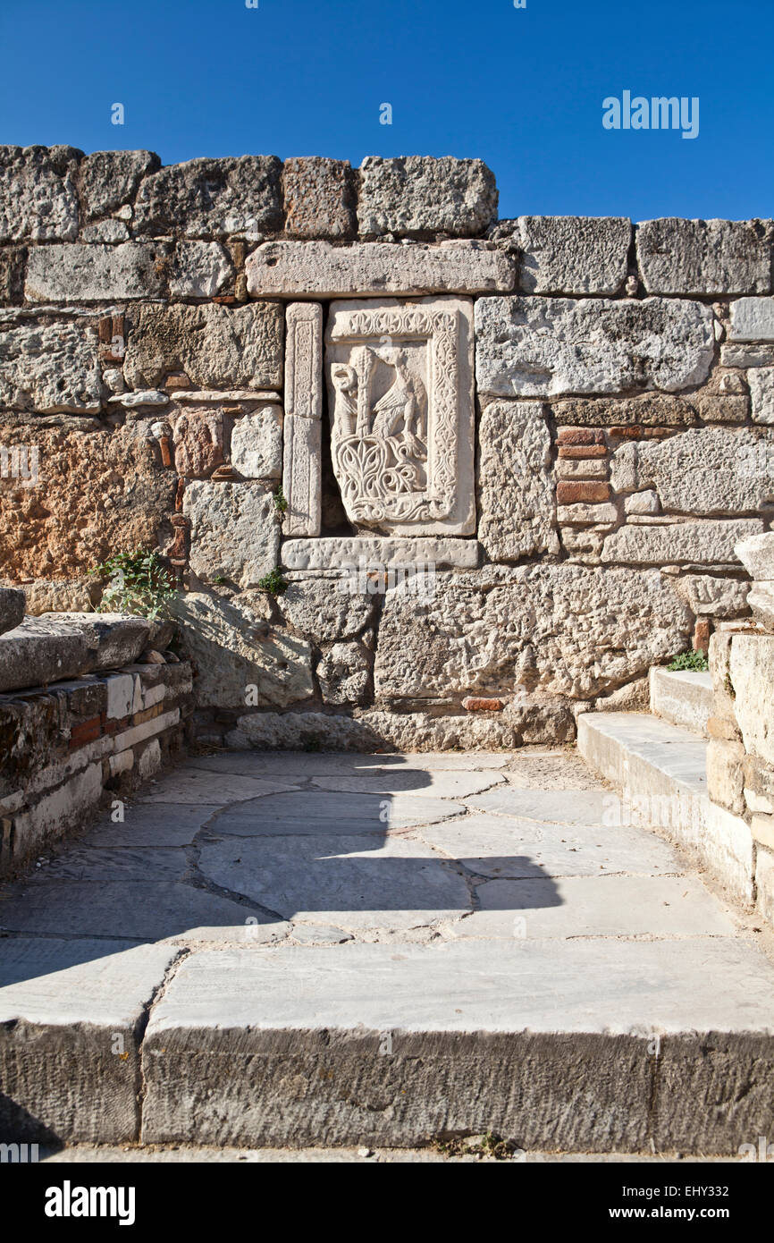 Die Ruinen der antiken Agora von Athen, Griechenland. Stockfoto
