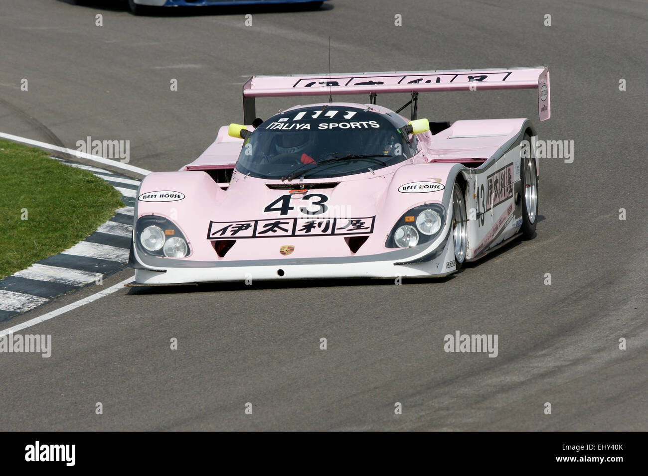 Porsche Gruppe C-Sport-Prototyp Stockfoto