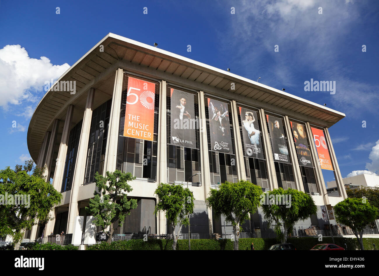 Dorothy Chandler Pavilion, das Music Center, Los Angeles, Kalifornien, USA Stockfoto