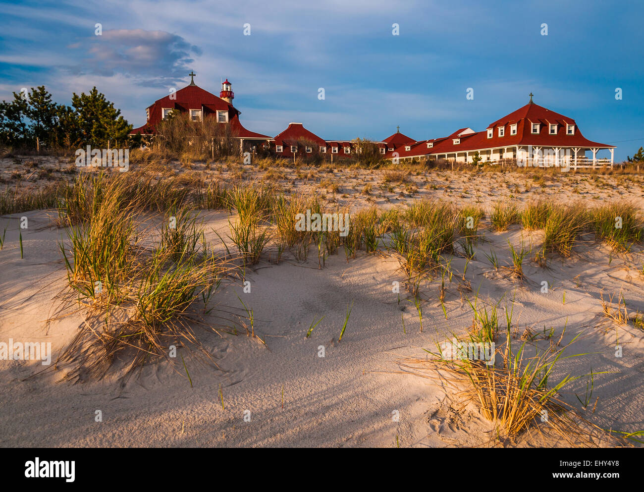 St. Maria am Meer, in Cape May Point, New Jersey. Stockfoto