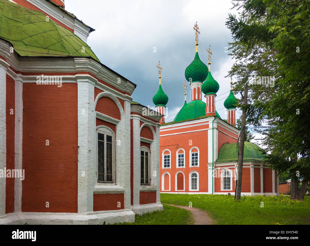 Alexandr Nevsky-Kirche in Pereslawl-Salesskij, Russland Stockfoto