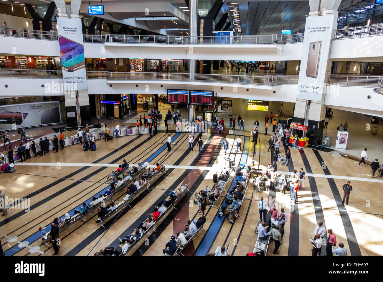 Johannesburg Südafrika, JNB, O. R. Tambo International Airport, Terminal, Wartezeiten, innen,SAfri150304003 Stockfoto