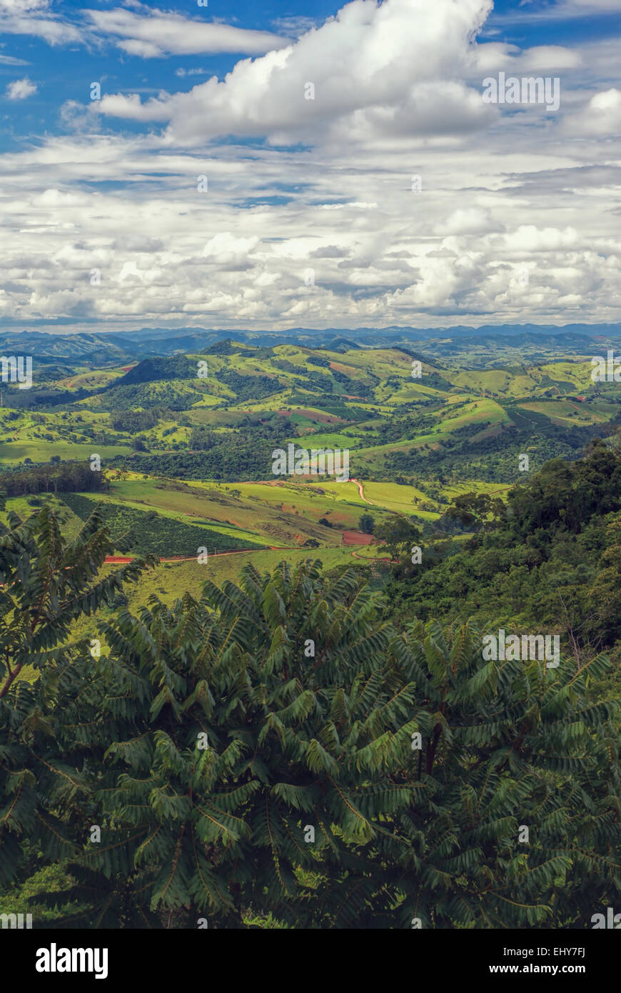 Malerische Aussicht auf Socorro in Brasilien, Südamerika Stockfoto