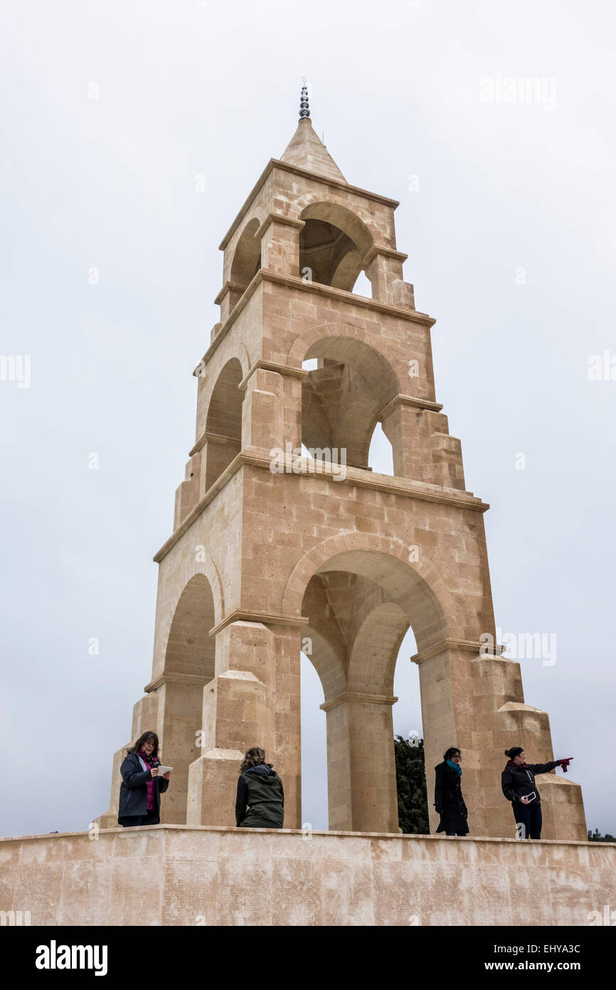 Gallipoli, Türkei, WW1 Centenary 2015 - die türkischen Friedhof und Denkmal Stockfoto