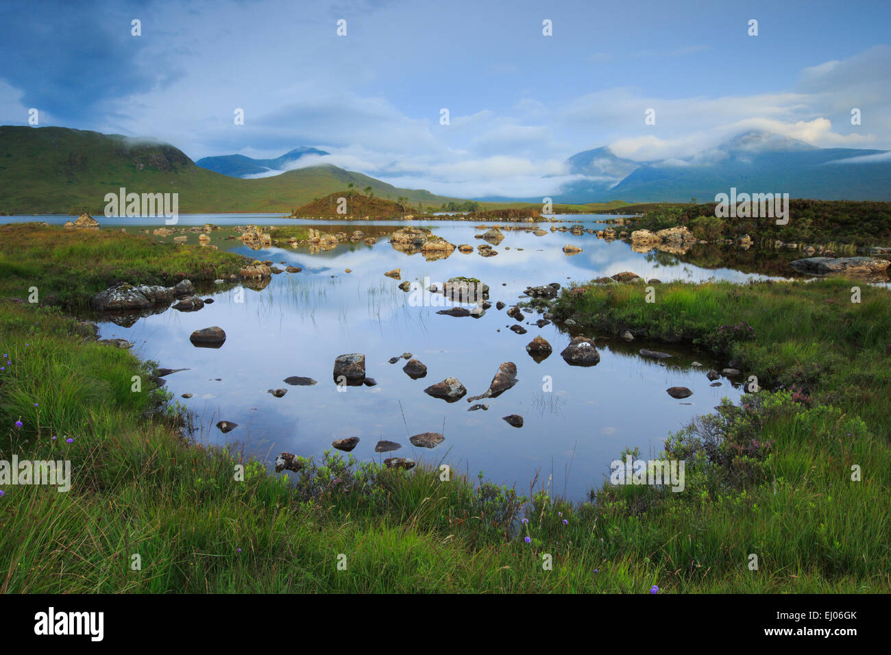 Berg, Berge, schwarze montieren, Creise Meall ein "Bhuiridh, Berge, Wasser, Gipfel, Höhepunkt, Glencoe, Great Britain, Highland, Hig Stockfoto