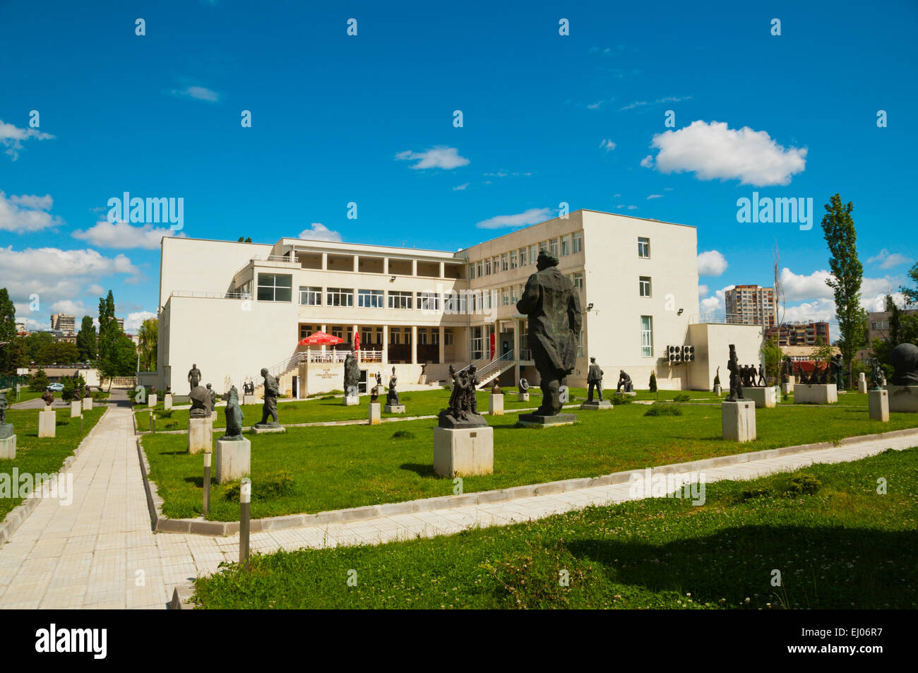 Sozialistischen Kunstmuseum, Izgrev District, Sofia, Bulgarien, Europa Stockfoto
