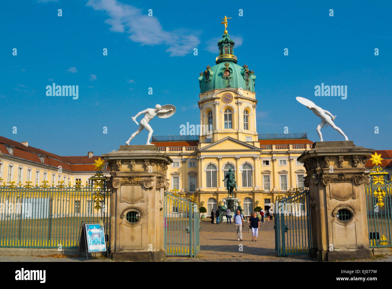 Schloss Charlottenburg, Schloss, Bezirk Charlottenburg, West Berlin, Deutschland Stockfoto