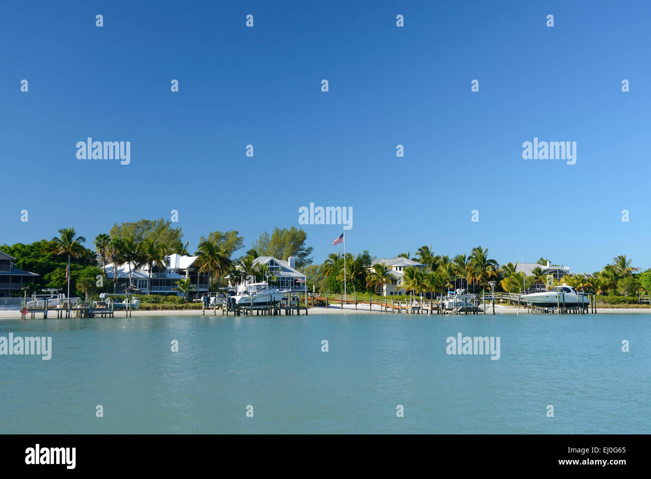 USA, Florida, Charlotte und Lee County, Gasparilla island Stockfoto