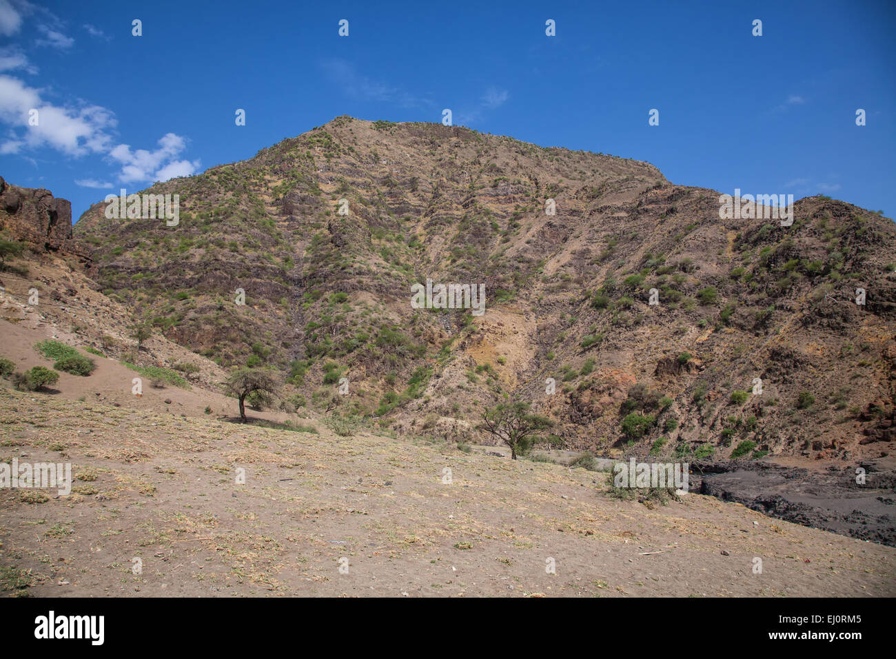 Afrika, Rift, Landschaft, Landschaft, Berge, Reisen, Rift Valley, Tansania, Ostafrika, Stockfoto