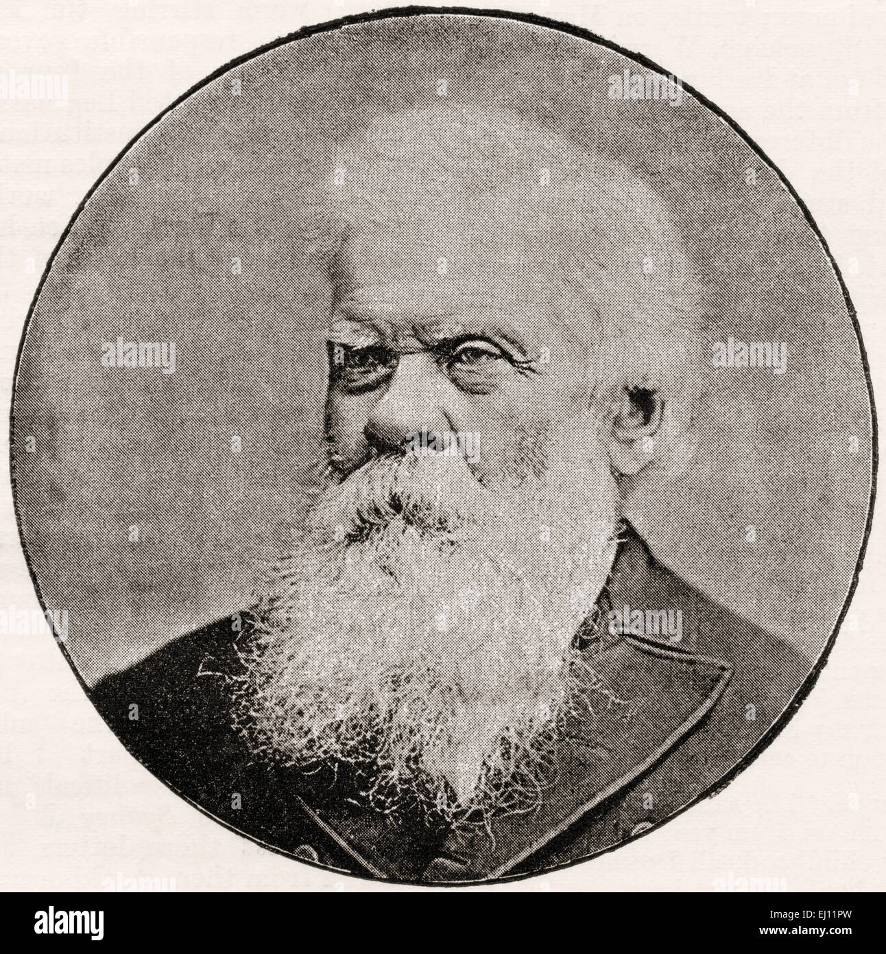 Sir Henry Parkes, 1815-1896.  7. premier von New South Wales, angesehen als der Vater des australischen Verbandes. Stockfoto