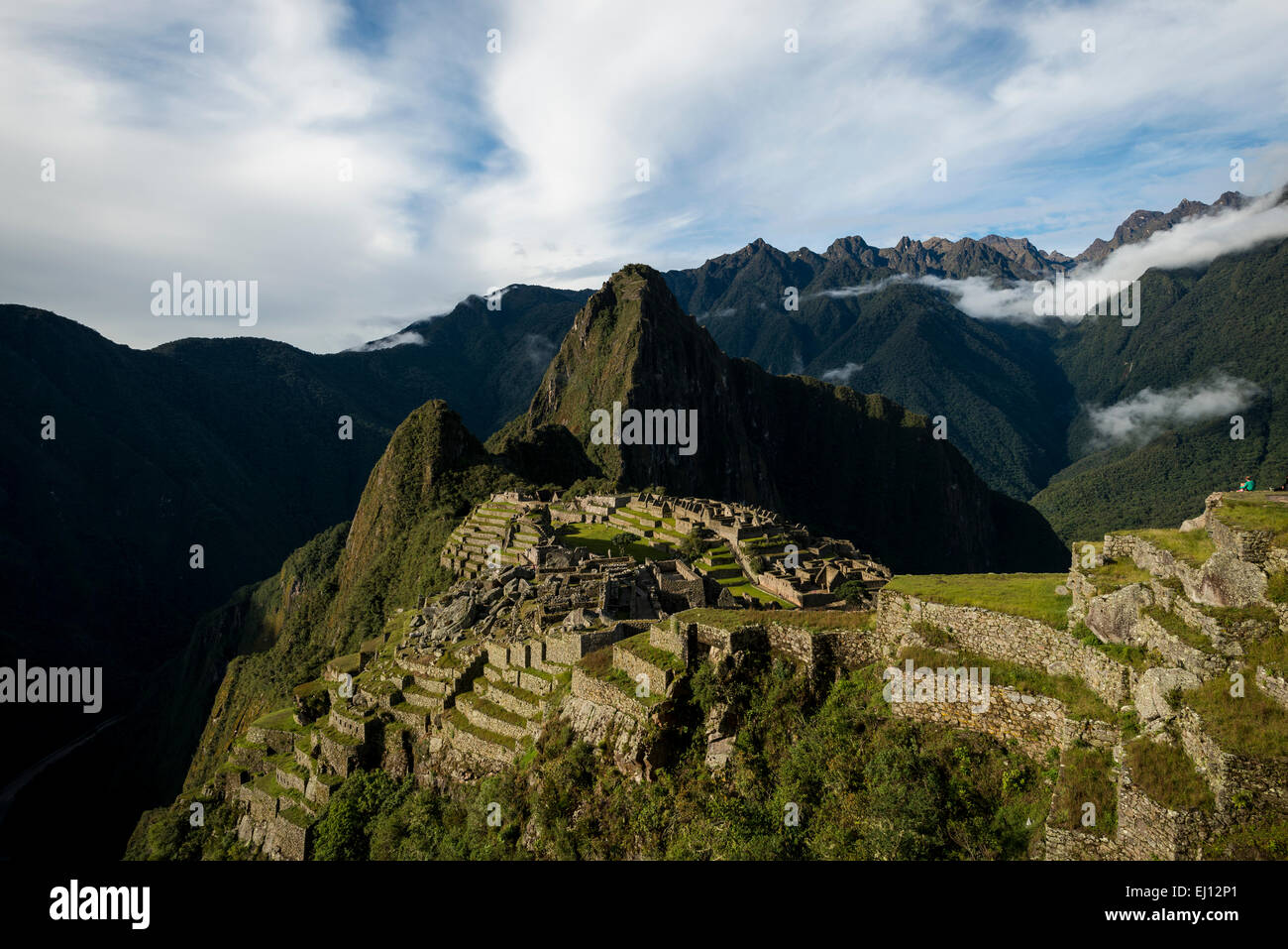 Machu Picchu, Heiliges Tal, Peru Stockfoto
