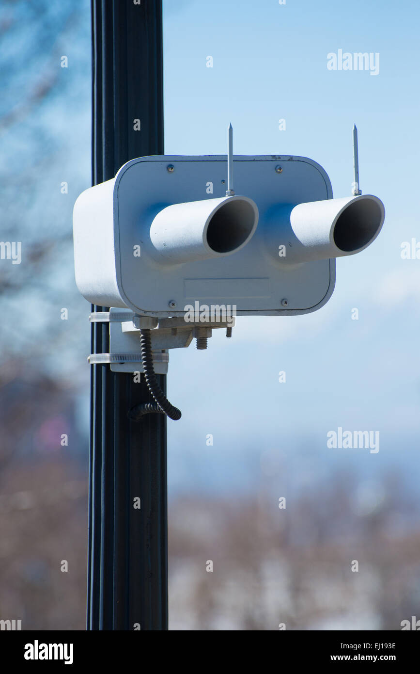Überhöhe Fahrzeugsystem Detection Sensor Stockfoto