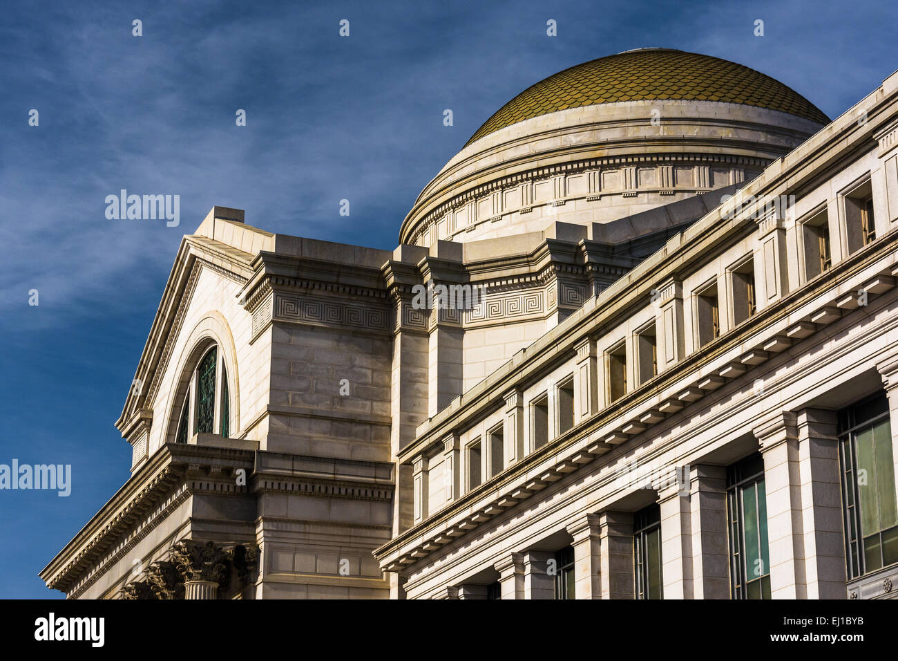 Außenarchitektur an das Smithsonian National Museum of Natural History, in Washington, DC. Stockfoto