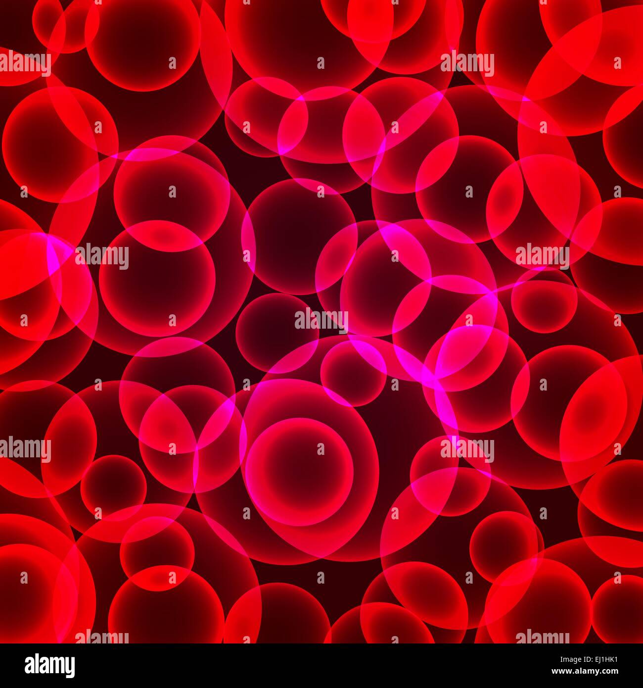 Nahtlose roten Rosen Bokeh Hintergrund, Vektor-illustration Stock Vektor