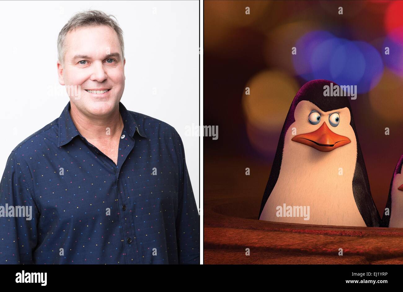 Die Pinguine aus Madagascar-Jahr: 2014 USA Regie: Eric Darnell, Simon Animation Chris Miller Stockfoto