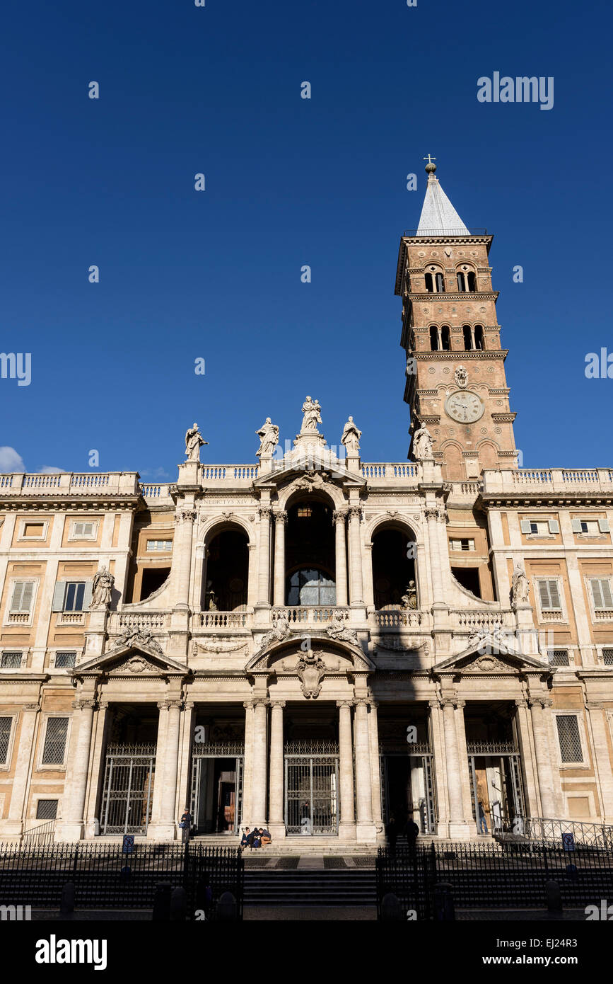 Basilika Santa Maria Maggiore Rom Italien Stockfoto