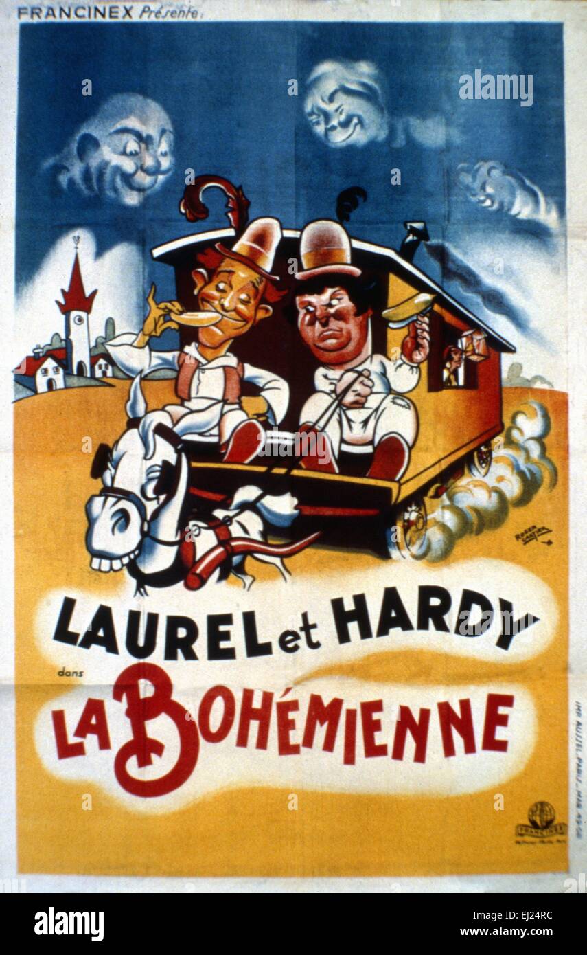 Die Zigeunerin Annee: 1936 USA Realisateur: James W. Horne Charley Rogers Stan Laurel Oliver Hardy Stockfoto