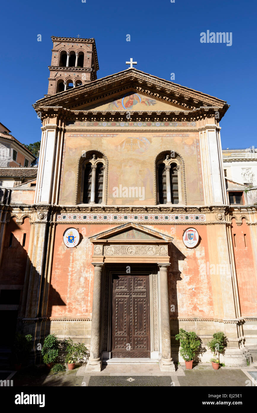 Basilika von Santa Pudenziana Rom Italien Stockfoto