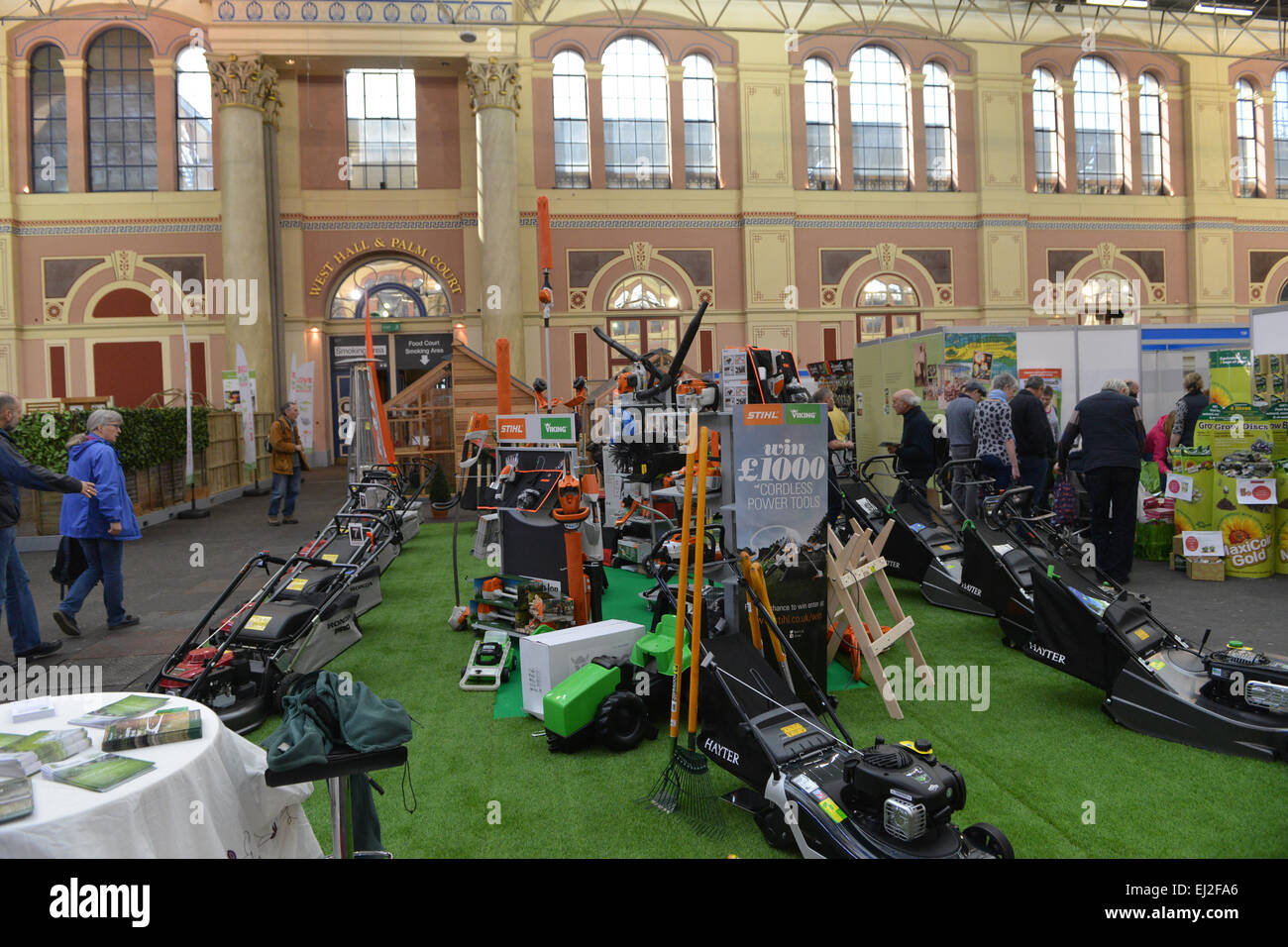 Alexandra Palace, London, UK. 20. März 2015. Essbare Garten, gute Leben Live-Show ist auf im Alexandra Palace, mit Exponaten und Stall für Ihre eigenen Lebensmittel anbauen und produzieren. Bildnachweis: Matthew Chattle/Alamy Live-Nachrichten Stockfoto