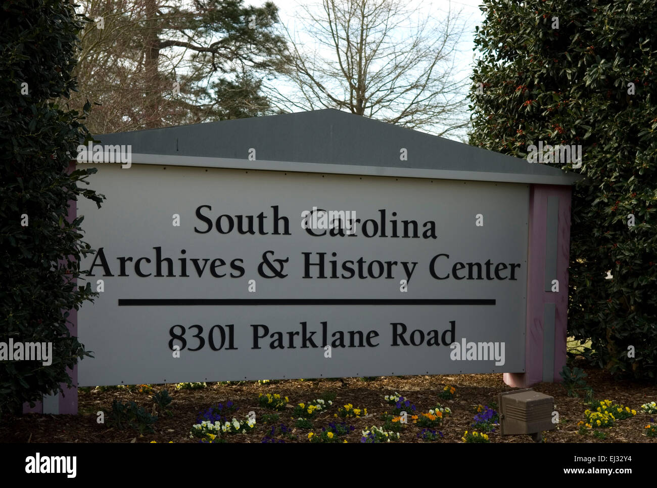 South Carolina Archives History Center Columbia Stockfoto