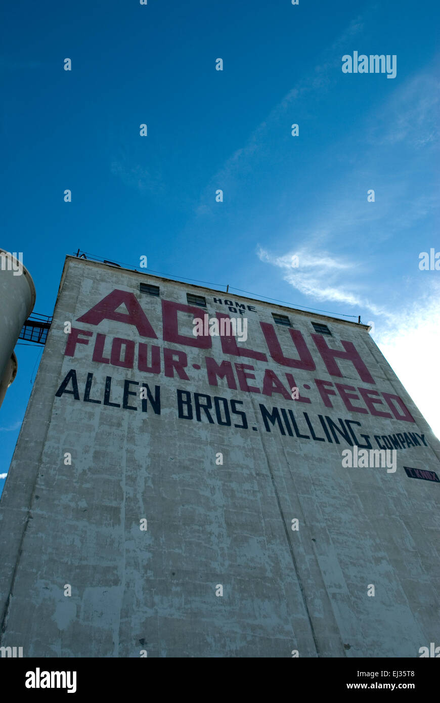 Adluh Mehl Mühlen Columbia South Carolina, USA Stockfoto