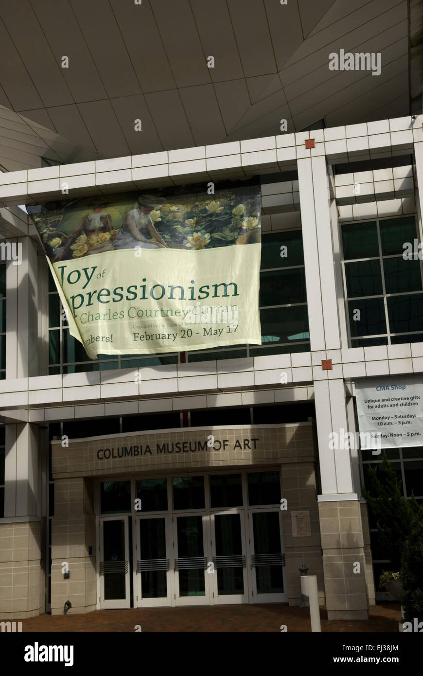 Columbia Museum of Art South Carolina, USA Stockfoto