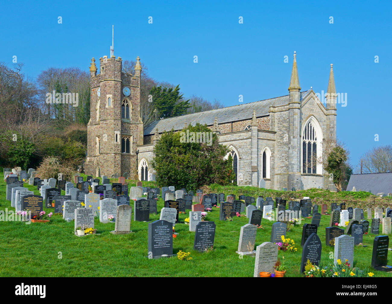 St. Marien Kirche, Appledore, Devon, England UK Stockfoto