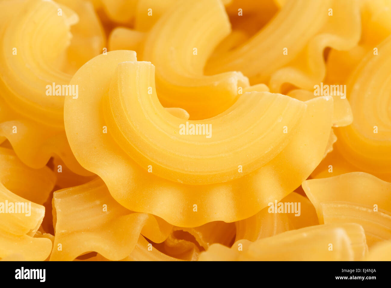 Pasta-Makro Stockfoto