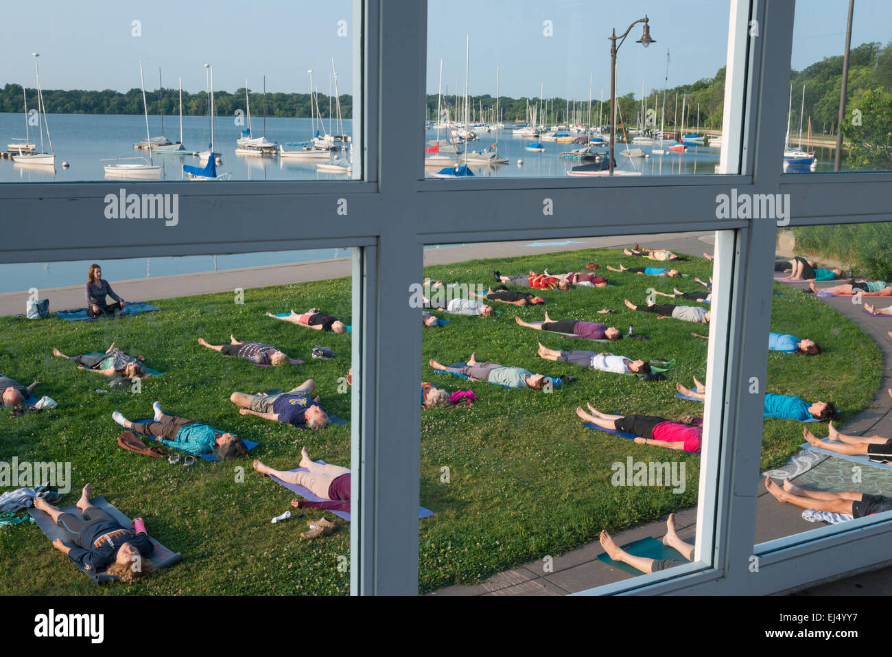 Lake Harriet. Minneapolis. Minnesota. USA. Stockfoto