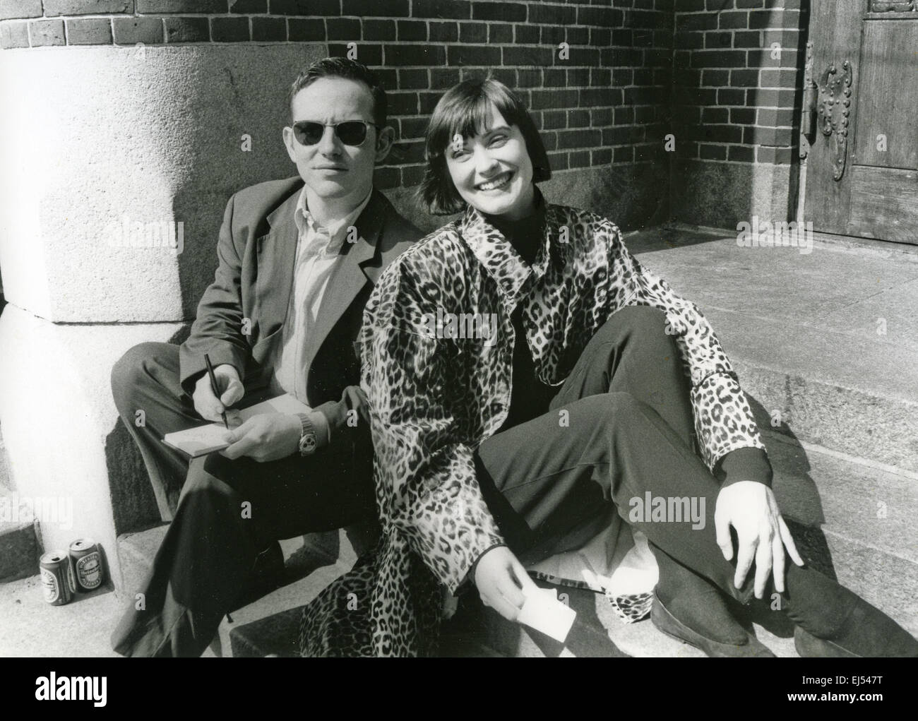SWING OUT SISTER UK-pop-Duo Corinne Drewery und Andy Connell über 1989. Foto Vinnie Zuffante Stockfoto