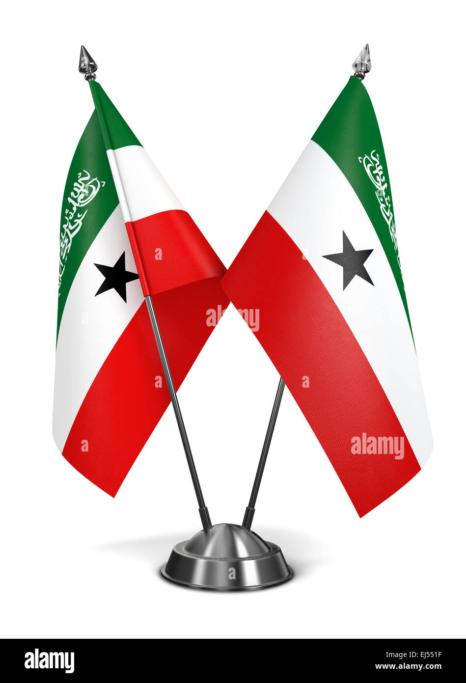 Somaliland - Miniatur-Flags. Stockfoto