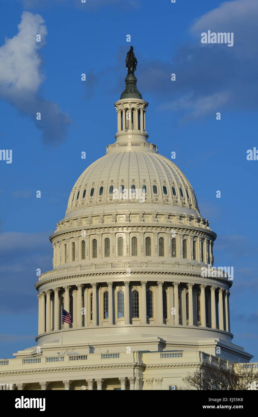 US-Hauptstadt, die Gebäude in Washington DC Stockfoto