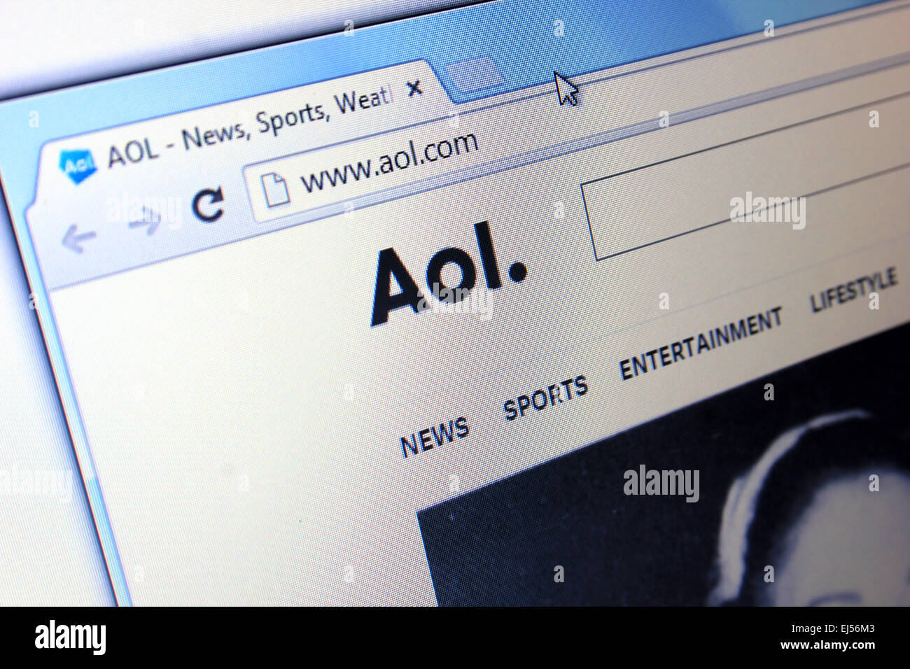 AOL.com Stockfoto