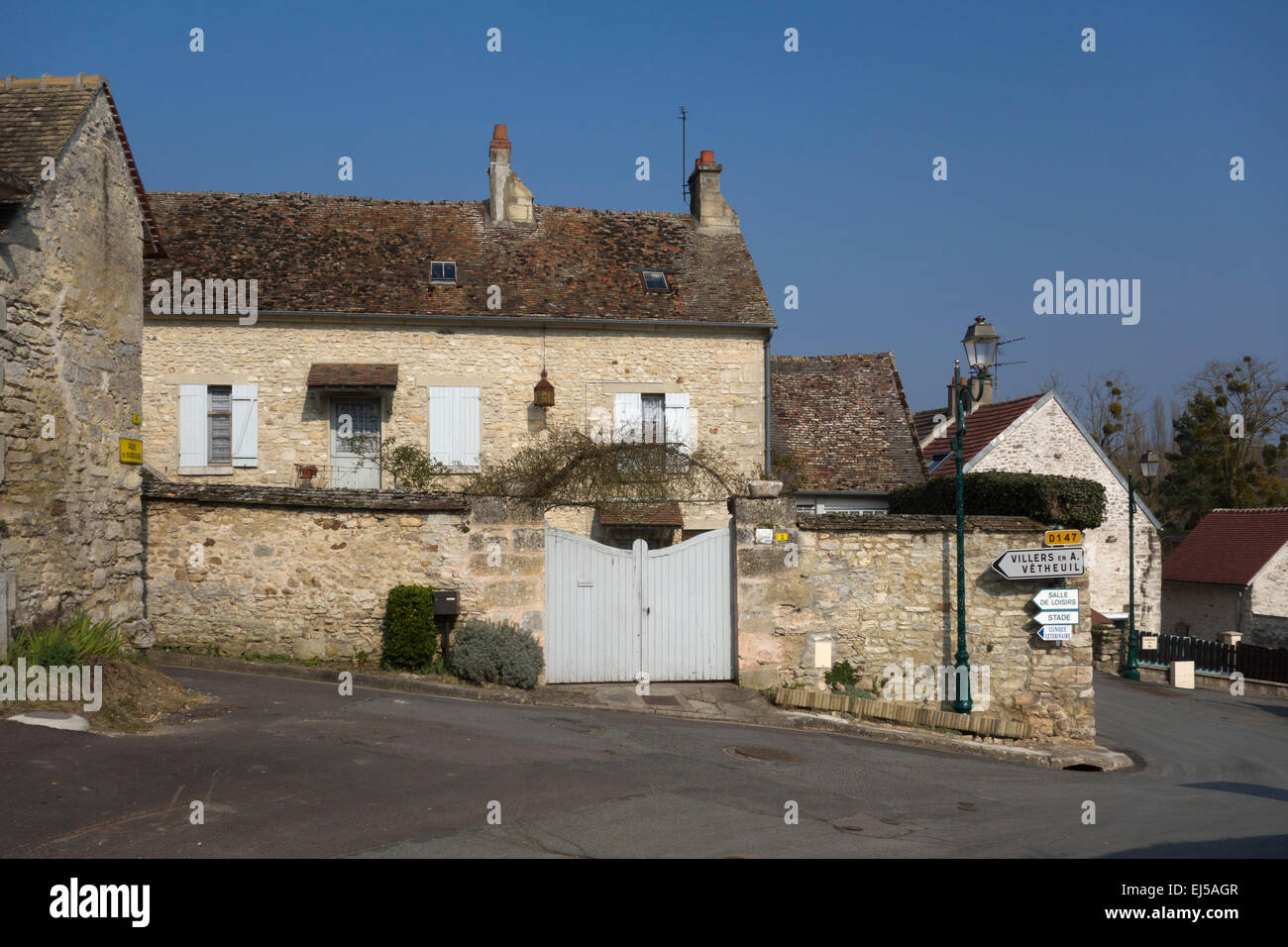 Genainville, Val-d ' Oise, Ile de France, Frankreich Stockfoto