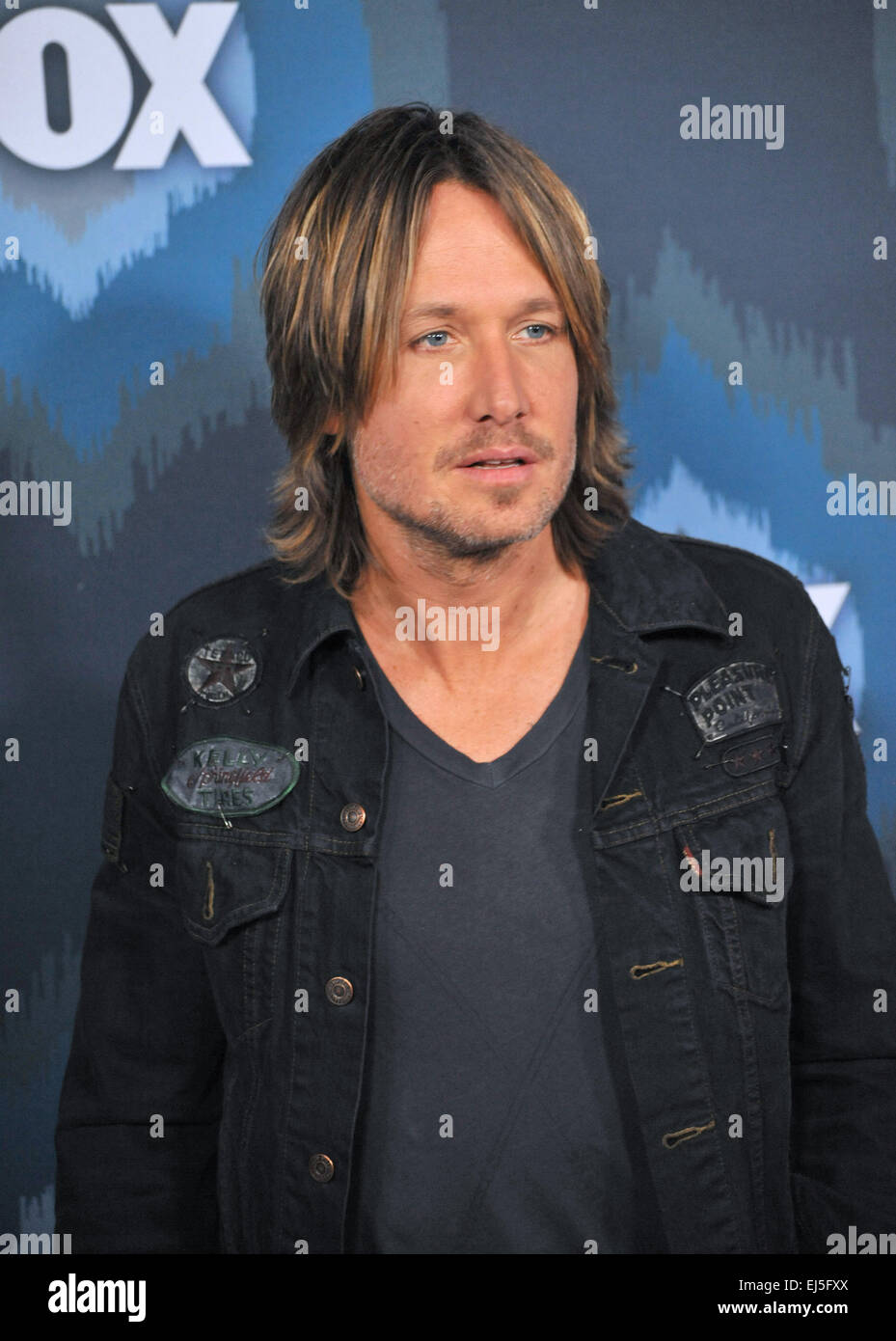 PASADENA, CA - 17. Januar 2015: Keith Urban in der Fox Winter TCA 2015 All-Star-Party im Hotel Langham Huntington, Pasadena. Stockfoto