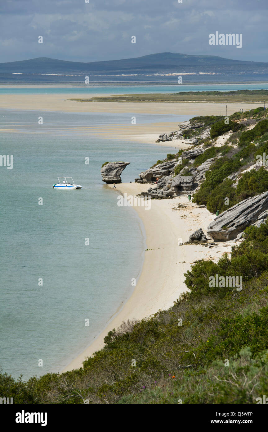 Sandy Beach, West Coast National Park, Südafrika Stockfoto